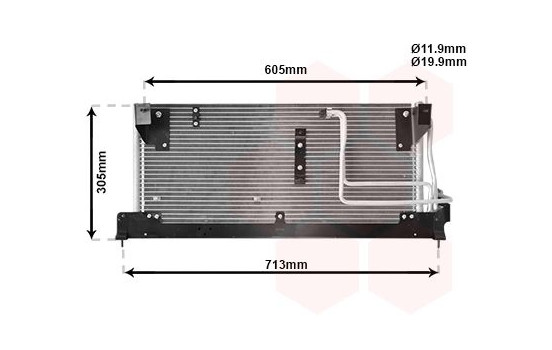Condenseur, climatisation 37005225 International Radiators, Image 2