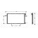 Condenseur, climatisation 37005297 International Radiators