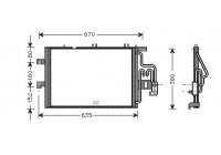 Condenseur, climatisation 37005309 International Radiators