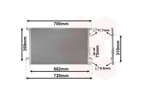 Condenseur, climatisation 37005333 International Radiators, Image 2
