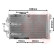 Condenseur, climatisation 37005367 International Radiators, Vignette 2
