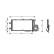 Condenseur, climatisation 37005370 International Radiators