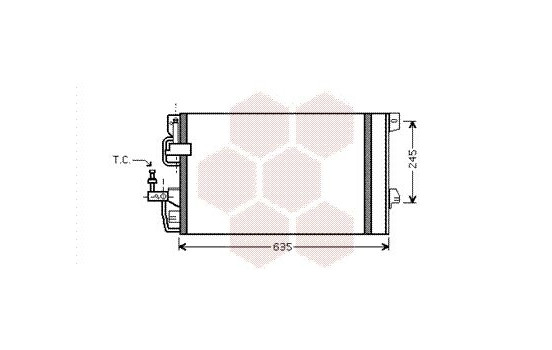 Condenseur, climatisation 37005390 International Radiators, Image 2