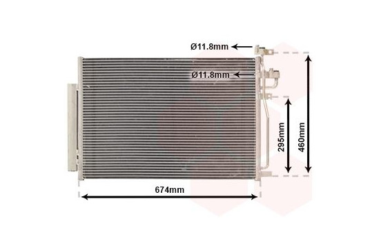 Condenseur, climatisation 37005436 International Radiators, Image 2