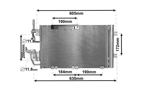 Condenseur, climatisation 37005454 International Radiators, Image 2