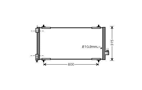 Condenseur, climatisation 40005301 International Radiators