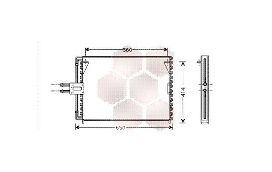 Condenseur, climatisation 43005189 International Radiators, Image 2