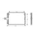 Condenseur, climatisation 43005189 International Radiators