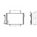 Condenseur, climatisation 43005221 International Radiators