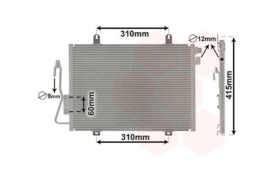 Condenseur, climatisation 43005232 International Radiators, Image 2