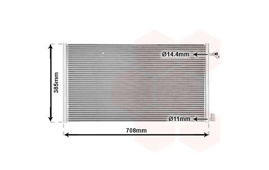 Condenseur, climatisation 43005234 International Radiators, Image 2