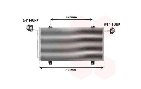 Condenseur, climatisation 43005278 International Radiators, Image 2