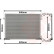 Condenseur, climatisation 43005339 International Radiators, Vignette 2