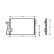 Condenseur, climatisation 43005340 International Radiators