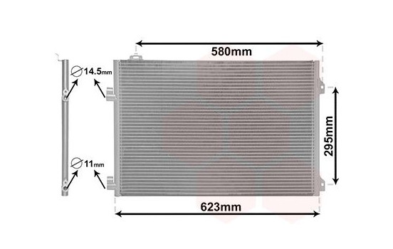 Condenseur, climatisation 43005347 International Radiators, Image 2
