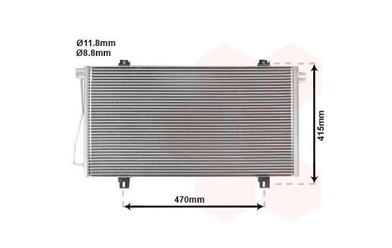 Condenseur, climatisation 43005352 International Radiators, Image 2