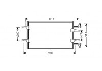 Condenseur, climatisation 43005451 International Radiators
