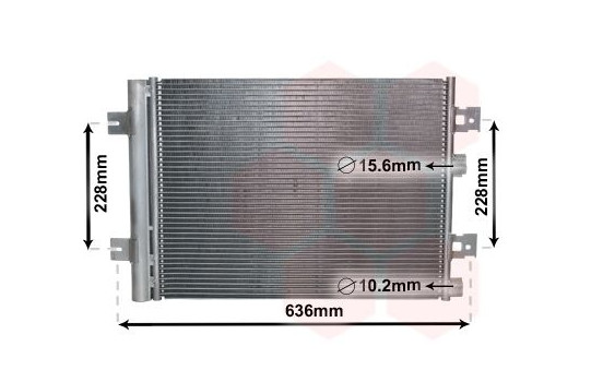 Condenseur, climatisation 43005467 International Radiators, Image 2