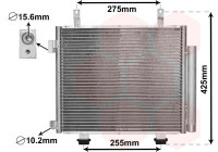 Condenseur, climatisation 52005115 International Radiators