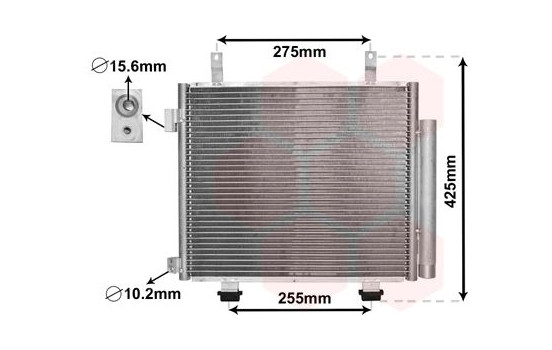 Condenseur, climatisation 52005115 International Radiators