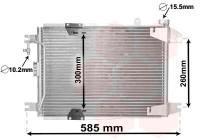 Condenseur, climatisation 52005132 International Radiators