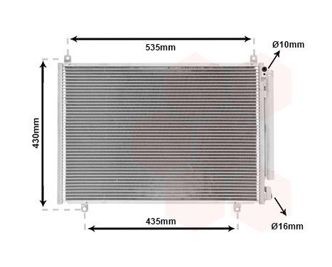 Condenseur, climatisation 52015703 International Radiators