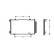 Condenseur, climatisation 53005266 International Radiators