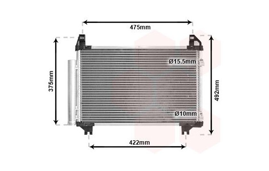 Condenseur, climatisation 53005413 International Radiators, Image 2