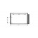Condenseur, climatisation 53005429 International Radiators