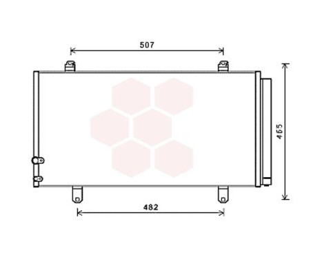 Condenseur, climatisation 53005698 International Radiators