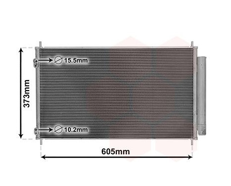Condenseur, climatisation 53005708 International Radiators