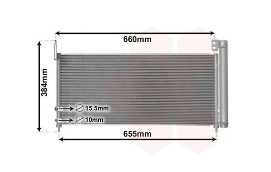 Condenseur, climatisation 53015702 International Radiators