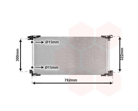 Condenseur, climatisation 53015710 International Radiators