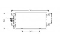 Condenseur, climatisation 58005145 International Radiators