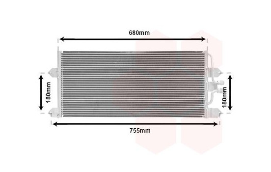 Condenseur, climatisation 58005145 International Radiators, Image 2