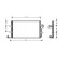 Condenseur, climatisation 58005176 International Radiators
