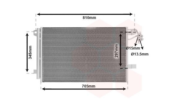 Condenseur, climatisation 58005328 International Radiators, Image 2