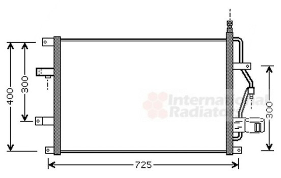 Condenseur, climatisation 59005107 International Radiators, Image 2