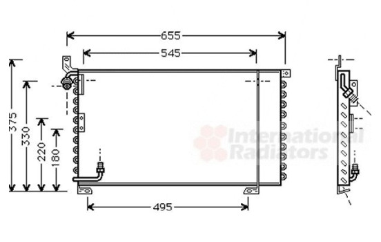 Condenseur, climatisation 74005025 International Radiators, Image 2