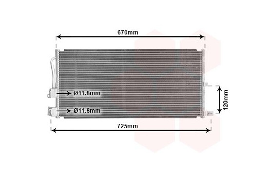 Condenseur, climatisation 77005043 International Radiators, Image 2
