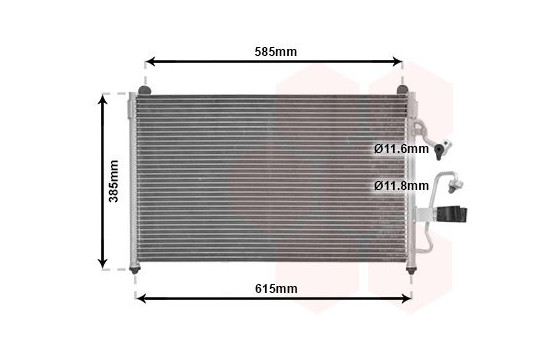 Condenseur, climatisation 81005013 International Radiators, Image 2