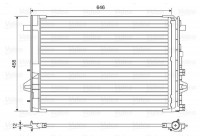 Condenseur, climatisation 814035 Valeo