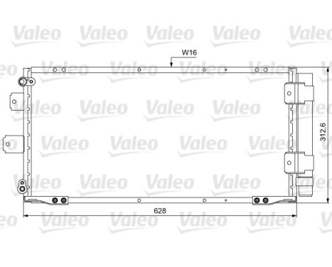 Condenseur, climatisation 814037 Valeo