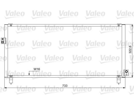 Condenseur, climatisation 814052 Valeo