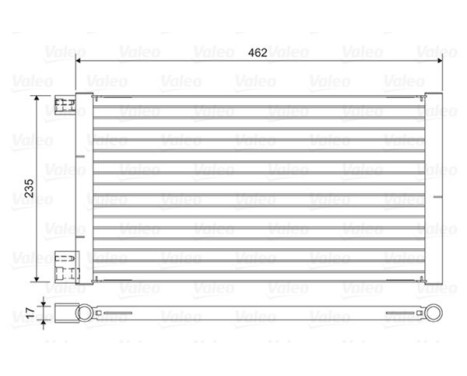 Condenseur, climatisation 814433 Valeo