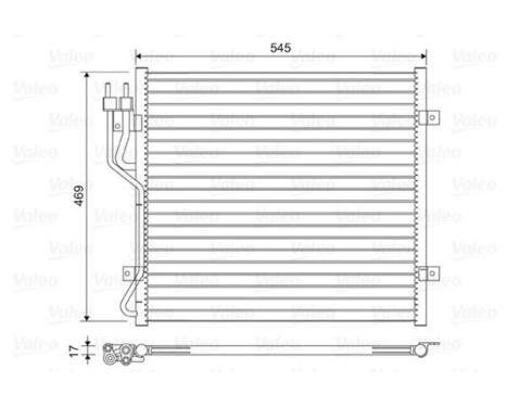 Condenseur, climatisation 814439 Valeo