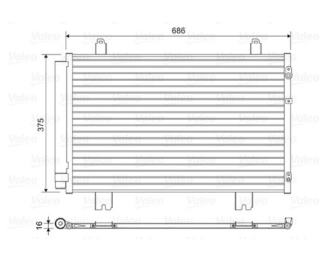 Condenseur, climatisation 814450 Valeo