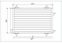 Condenseur, climatisation 818170 Valeo