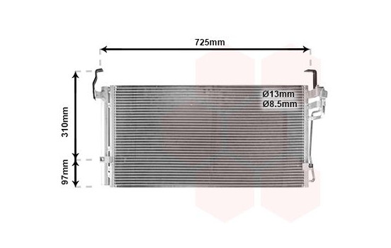 Condenseur, climatisation 82005071 International Radiators, Image 2