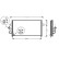 Condenseur, climatisation 82005116 International Radiators